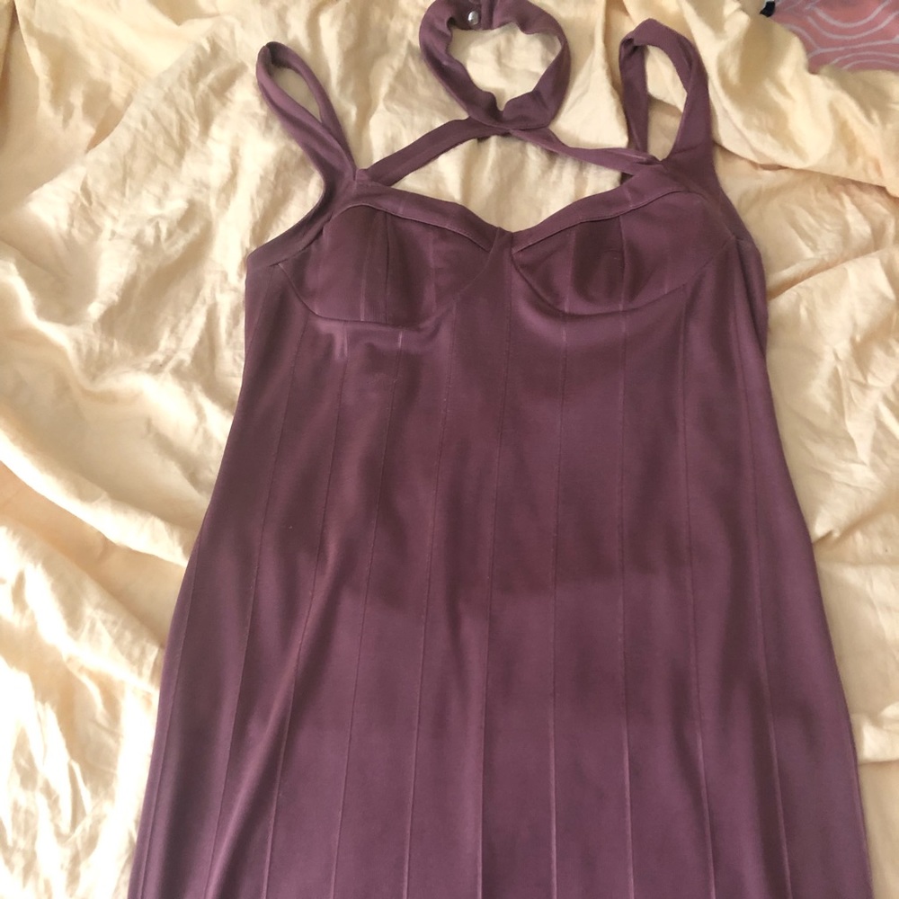 Purple dress